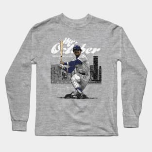 Reggie Jackson New York Y Mr. October Long Sleeve T-Shirt